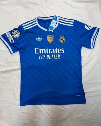 Mbappè 10 Real Madrid blu away 25/26 (taglia L)