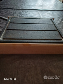 pietra lavica dell'Etna  per cucina dietetica