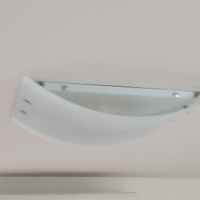 Plafoniera semitonda elegante