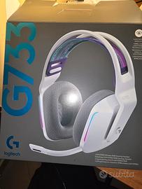 cuffie  logitech G377 complete di accessori 