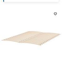 Letto matrimoniale MALM Ikea completo di doghe