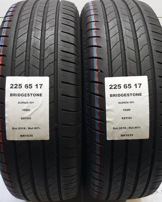 2 GOMME 225 65 17 BRIDGESTONE BR1035