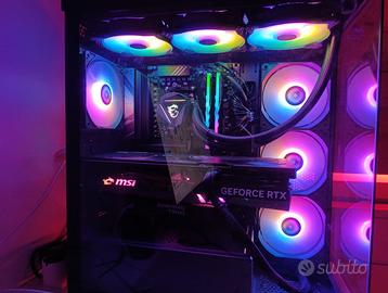 PC Gaming 2025 fascia medio-alta + Monitor 180 Hz