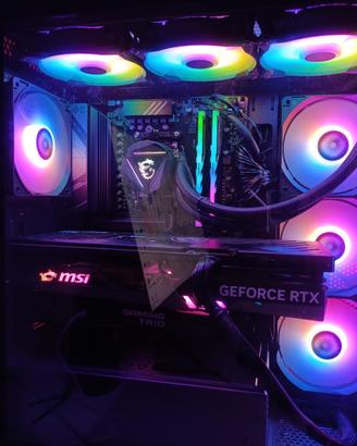 PC Gaming 2025 fascia medio-alta + Monitor 180 Hz