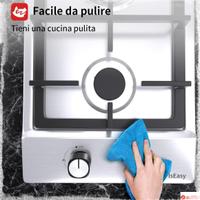Piano Cottura a Gas (Acciaio Inossidabile -Piano C