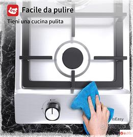 Piano Cottura a Gas (Acciaio Inossidabile -Piano C