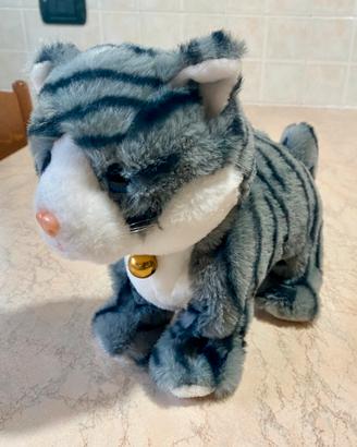 Gatto peluche interattivo