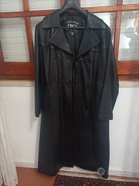 Cappotto in pelle donna