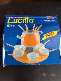 Set Fonduta Vintage 23 Pezzi Lucilla Arte & Fuoco