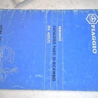 VARIANTE CATALOGO PARTI DI RICAMBIO VESPA PIAGGIO 