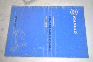 VARIANTE CATALOGO PARTI DI RICAMBIO VESPA PIAGGIO 