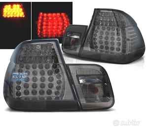 FANALI BMW E46 01-05 LED CRISTALLO SCURO