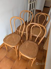 Sedie con paglia di Vienna (n° 4)