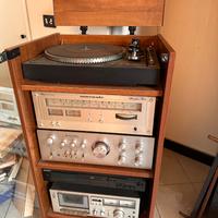 Mobiletto impianto stereo VINTAGE
