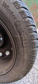 4 gomme Continental invernali 195/60 R15 T