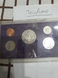 kit di 5 monete USA 
