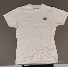 T-shirt uomo bianca Vans tg S