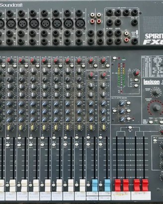 Mixer soundcraft spirit FX8