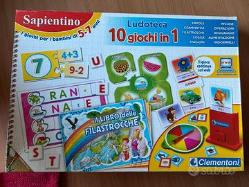 sapientino 10 giochi in 1 per bambini