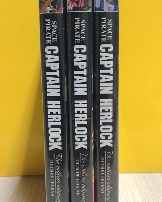 dvd CAPITAN HARLOCK 1 3 4 (manca il 2) anime