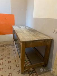 Tavolo antico in abete massello - primi ‘900