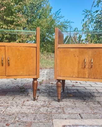 Coppia Comodini Vintage Anni '50