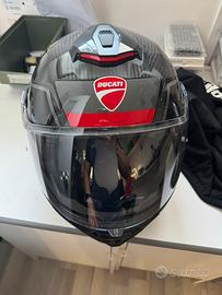 Casco modulare carbon originale ducati taglia m