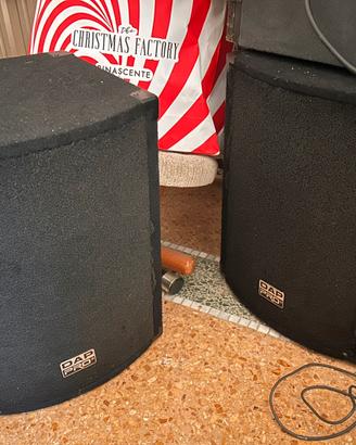 Coppia speaker altoparlanti DAP audio MC 10 Pa DJ