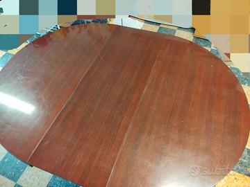 Tavolo in palissandro 120x120 allungabile 160