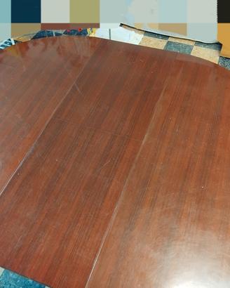 Tavolo in palissandro 120x120 allungabile 160