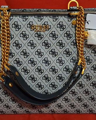 Gesso borsa grigia e nera originale