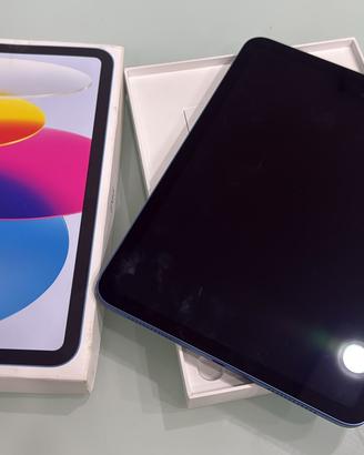 Ipad A16 128 GB Wi-Fi Blu , Batteria 100% 9 cicli
