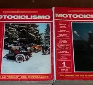 riviste Motociclismo anni '70