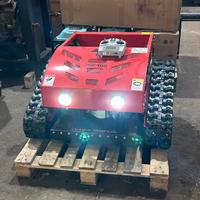 Tagliaerba sfalcio robot cingolato