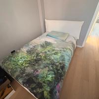 Letto 120x190cm una piazza e mezza con materasso