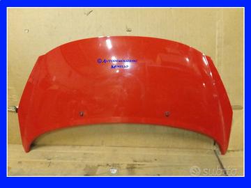 Cofano motore ROSSO per PEUGEOT 207 06-14