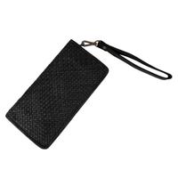 Portafoglio Pochette Donna in Pelle Intrecciato
