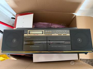 Stereo Radio Vintage anni 80/90 Toshiba RT-8538
