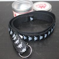 Cintura Kappa 222 Banda Belt 3.5 Black-White Nuova