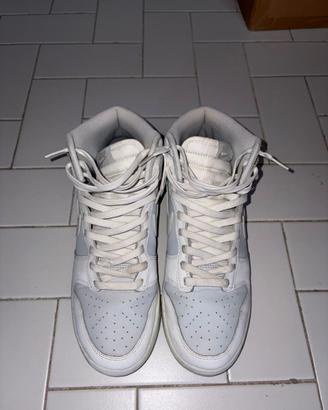 Nike dunk high grigie