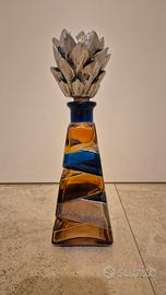 bottiglia vetro e argento 800 Torrigiani design