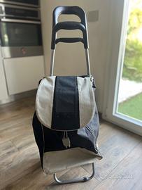 Carrello portaspesa con ruote