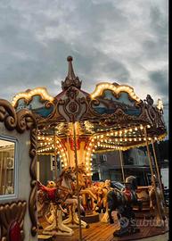 Noleggio giostra a cavalli