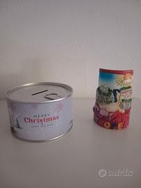 Salvadanaio in latta+ calamita Tropea