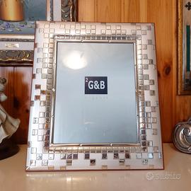 G&B Grande Cornice Portafoto in Argento 18x24