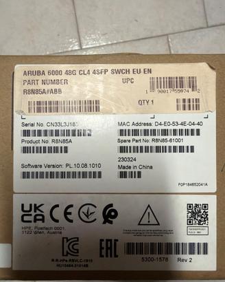 Aruba switch 48 porte poe