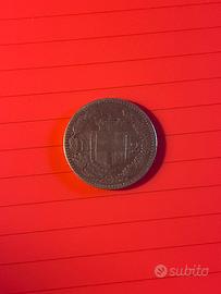 2 lire Umberto I 1884