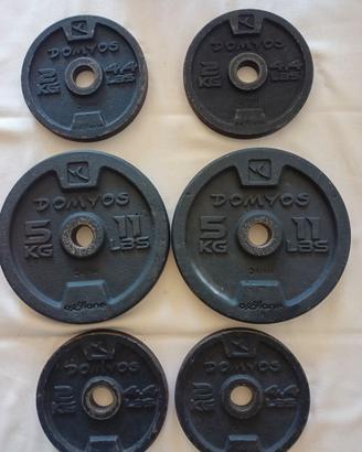 dischi decathlon pesi palestra fitness