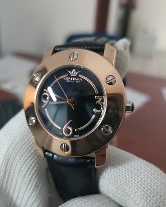 Optima Mistery Tradition swiss NOS warranty slim 