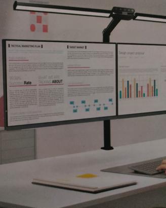 Lampada Led da tavolo con morsetto